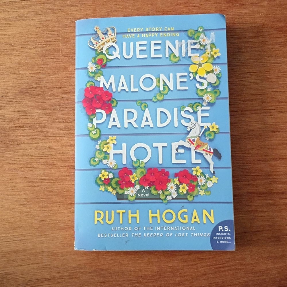 Novel-"Queenie Malone Paradise Hotel", Ruth Hogan, EUC, Paperback